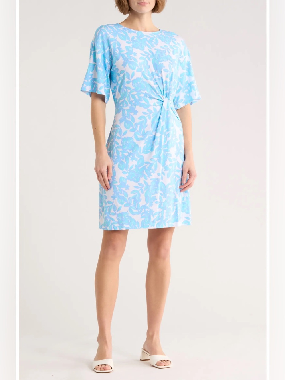 New Lilly Pulitzer Shaw Jersey Jacaranda Blue Simply The Zest Dress sz XL